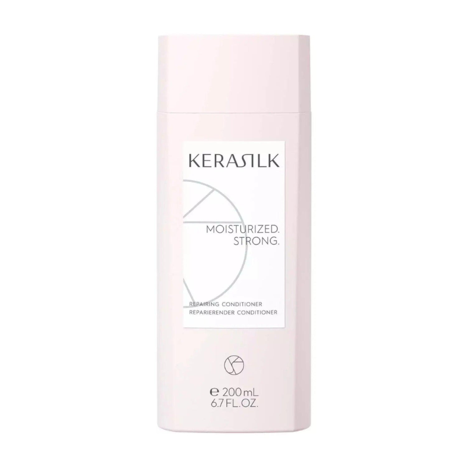 Goldwell Repairing Conditioner 200ml bottle for damaged hair, revitalizes and smooths for all hair types and textures.