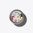 Container of Replenishing Butter with colorful floral and bird design, providing intense hydration for all hair and skin types.