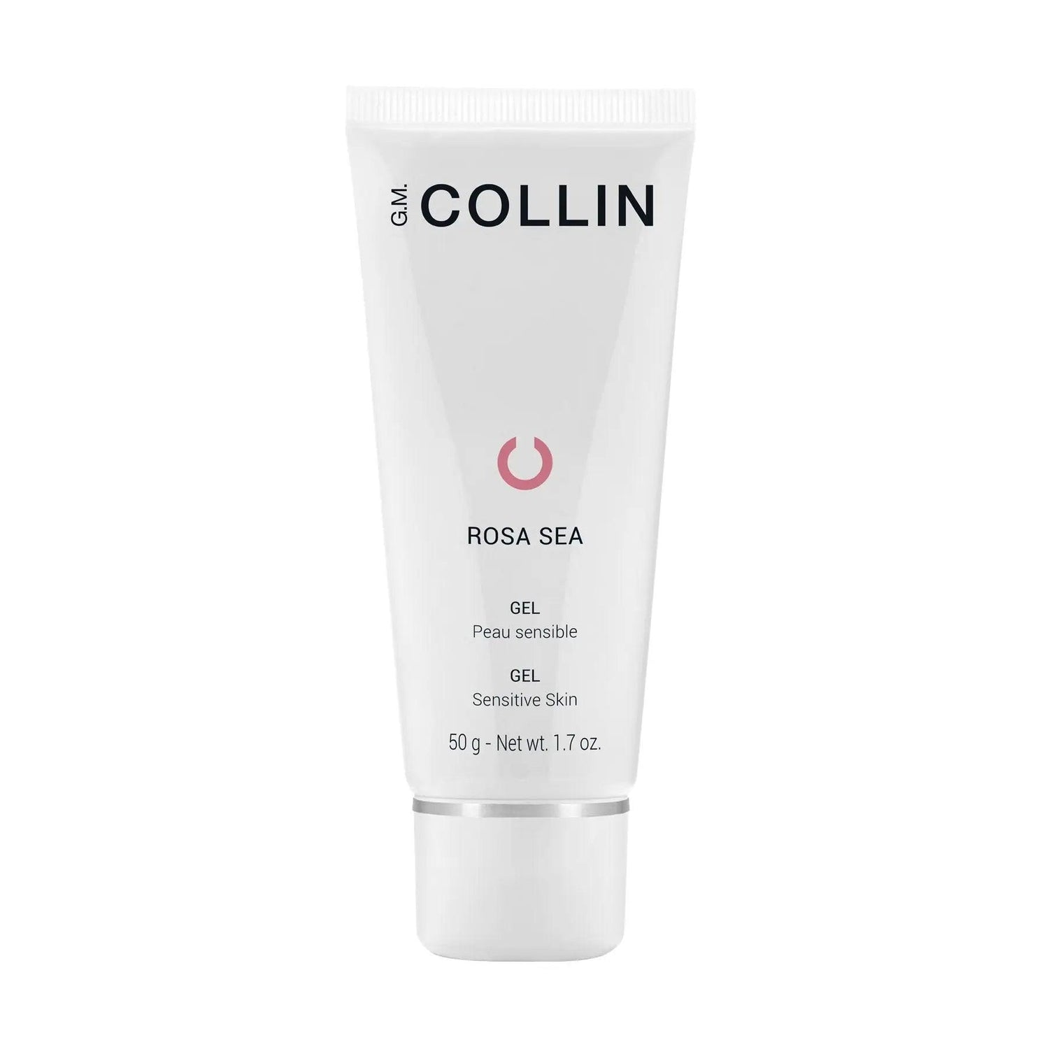 Rosa Sea Gel moisturizing cream for sensitive skin, featuring peptide-infused formula for hydration and matte finish.