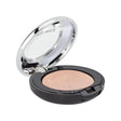 Rose Illuminator 7gr compact, rose-tinted powder for a luminous skin glow by Malu Wilz, featuring a sleek black and silver design.