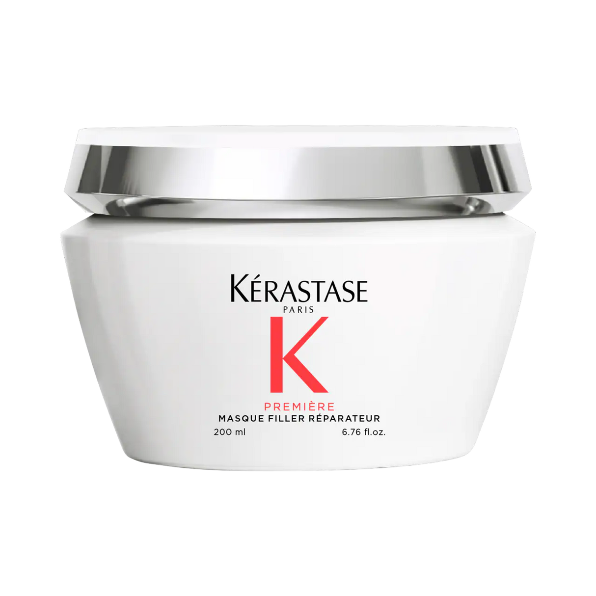 Masque Filler Réparateur for damaged hair - decalcifying hair mask to restore strength and prevent breakage. 200ml jar.