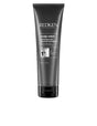 Redken Scalp Relief Dandruff Shampoo bottle for all hair types and textures, targeting dandruff and flaky scalp issues.