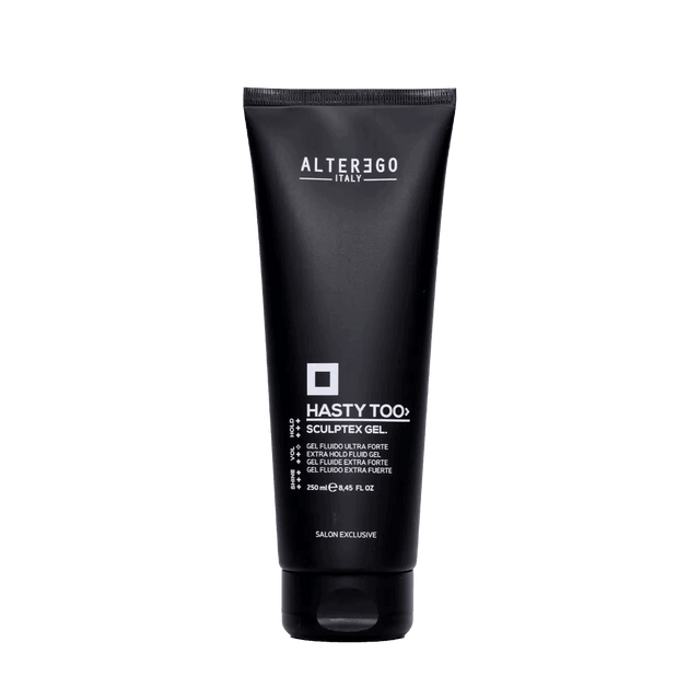 Sculptex Gel tube for enhancing curls, adding volume, and defining movement in hair.