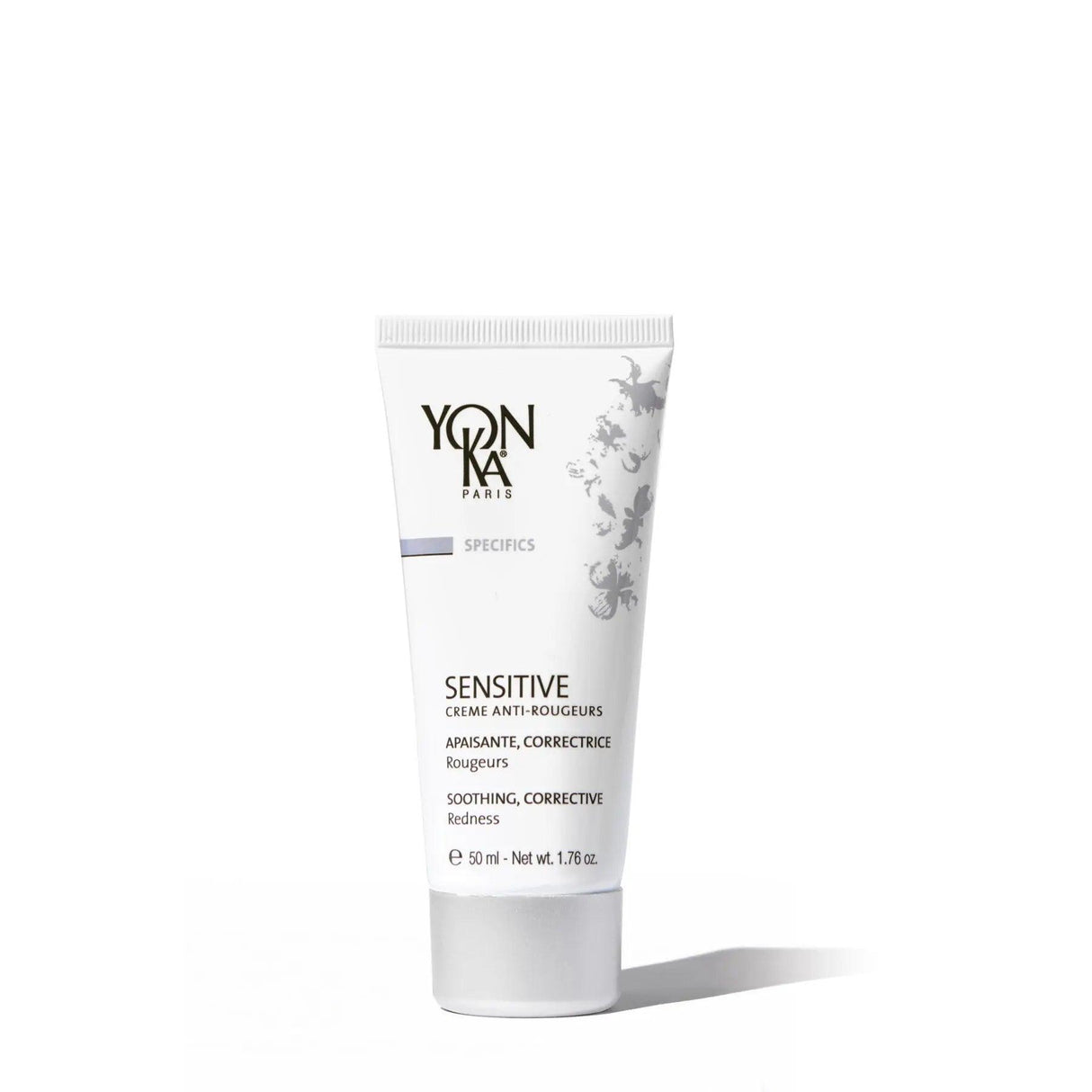 Yonka Sensitive Creme Anti-Rougeurs tube for calming redness and soothing sensitive skin.
