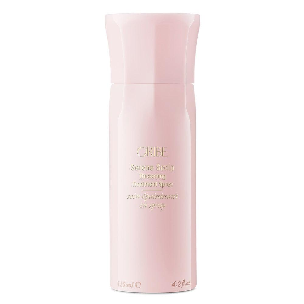 Serene Scalp Thickening Treatment Spray bottle, enhances hair density and lifts roots, 125ml size, by Oribe.