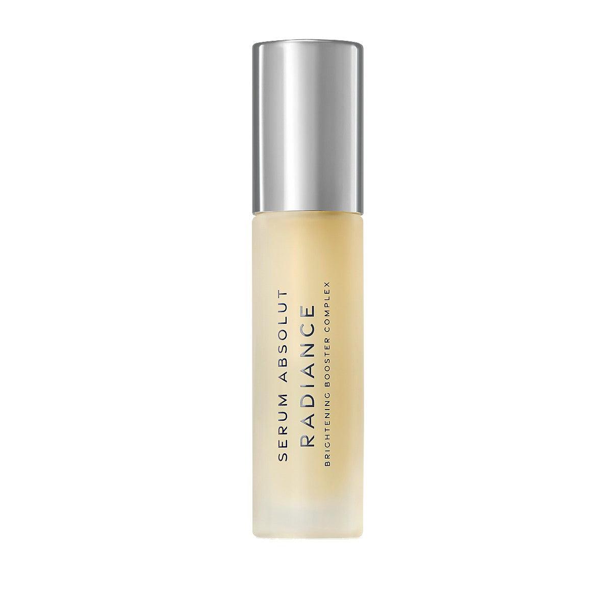 Serum Absolut Radiance bottle for diminishing age spots and pigmentation, promoting a radiant, even complexion.