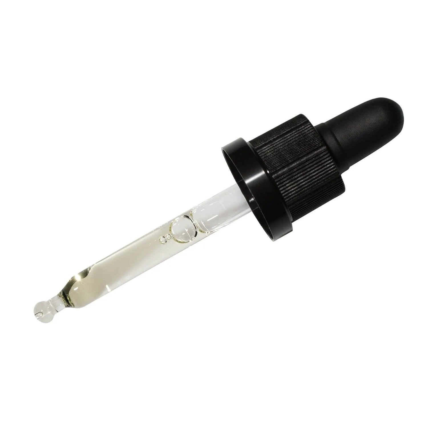 Dropper with Serum C20, a 20% vitamin C oleo-serum for dullness, wrinkles, and dark spots, featuring organic apricot oil and essential oils.