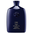 Supershine Shampoo bottle for Brilliance and Shine, designed for medium to thick hair, enhances luster and highlights hairstyle layers.