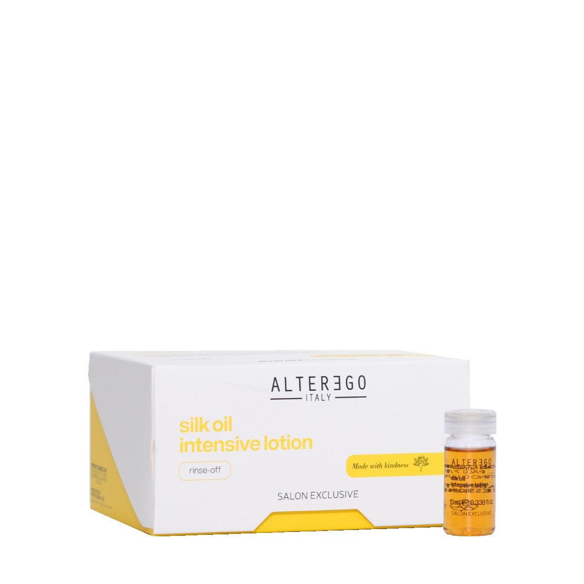 Silk Oil Intensive Lotion for smooth, manageable, and shiny hair. Free from sulphates, parabens, silicones, and petrolatum.