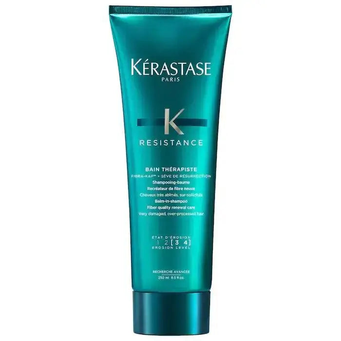 Kérastase Soin Premium Therapiste, specialized hair treatment for repairing damaged, over-processed hair, 250ml tube.