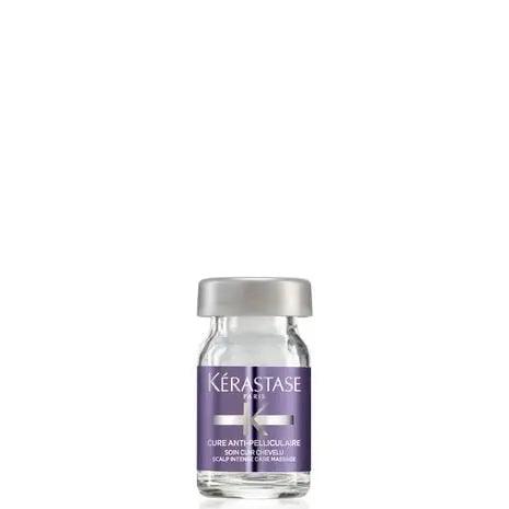 Kerastase Spécifique Cure Antipelliculaire Anti-Dandruff Scalp Treatment bottle for dandruff relief and scalp soothing.