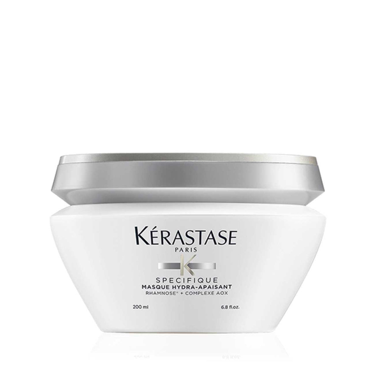 Kérastase Specifique Masque Hydra-Apaisant soothing hair mask for scalp hydration, 200ml product packaging.