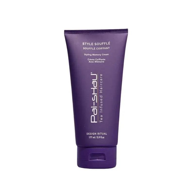 Style Soufflé styling cream for frizz control and volume, enriched with antioxidants for all hair types in 177 ml tube.