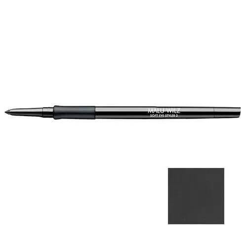 Malu Wilz Stylo Yeux Doux soft eyeliner pencil, 1g, black shade for eye makeup definition and precision application.