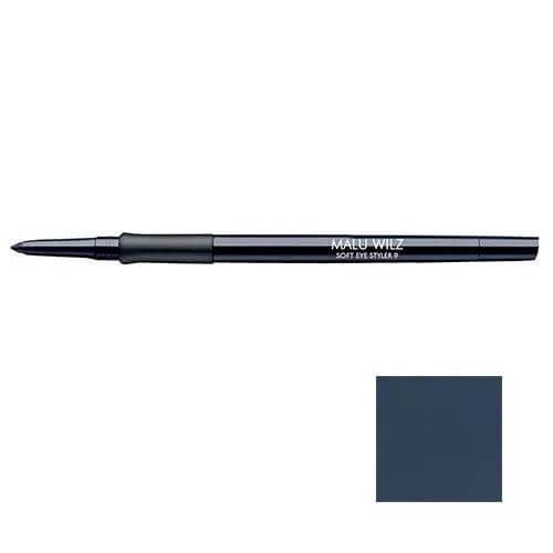 Malu Wilz Stylo Yeux Doux soft eyeliner pencil for precision eye makeup, shown with color swatch.