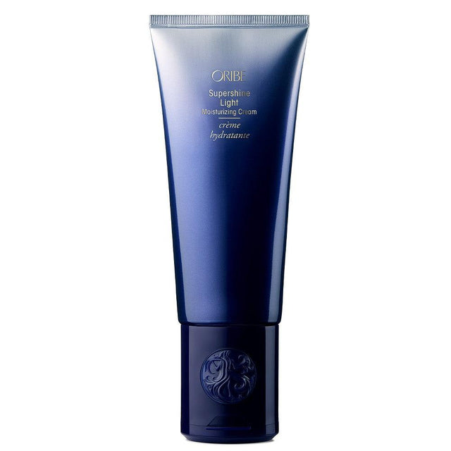 Supershine Light Moisturizing Cream tube for taming frizz and repairing long, thick hair.