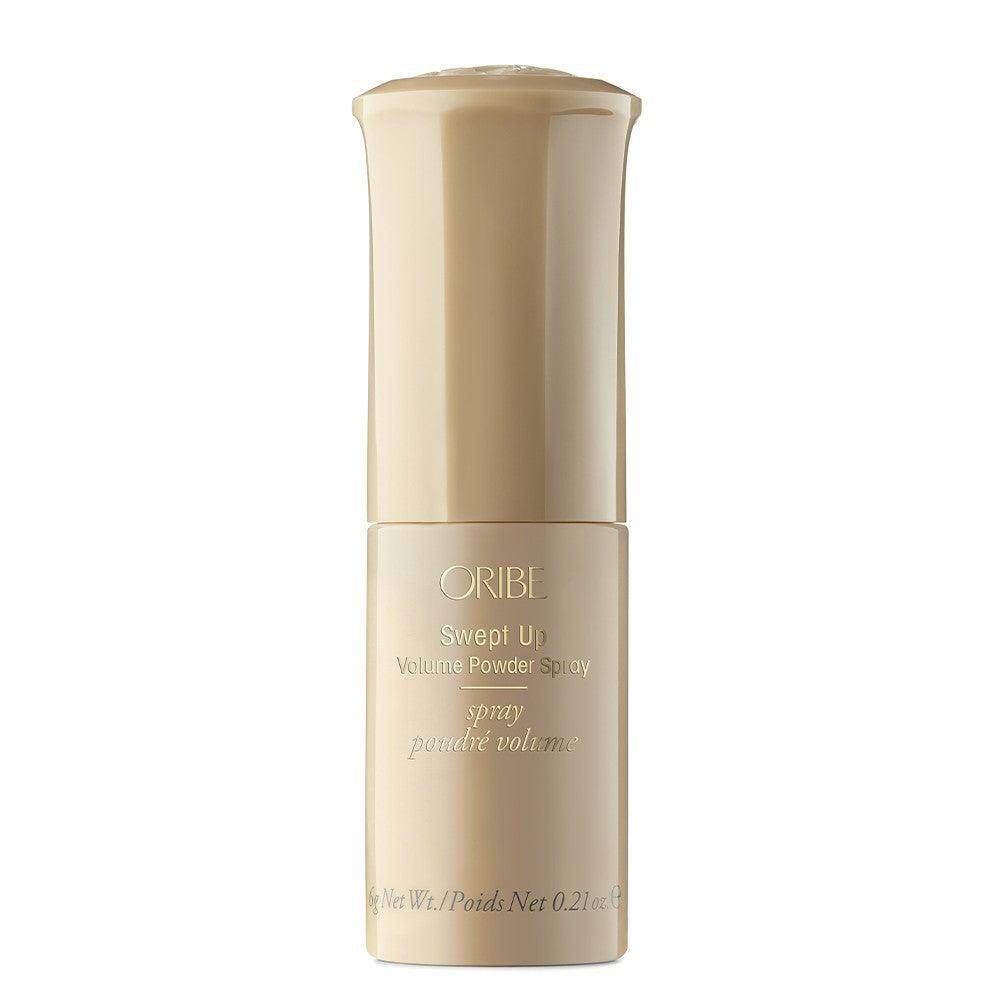 Alt Tag: Swept Up Volume Powder Spray bottle, offering root-bound texture and lift for a polished look without residue.