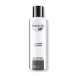 Nioxin Cleanser Shampoo System 2 for non-chemically treated, thinning hair, detoxifying and removing buildup, minerals, and pollutants.