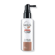 Nioxin System 3 Scalp & Hair Treatment for color-treated, thinning hair in a white spray bottle, 100ml