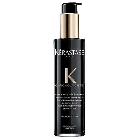Kerastase Thermique Régénérant bottle for heat protection and hair revitalization