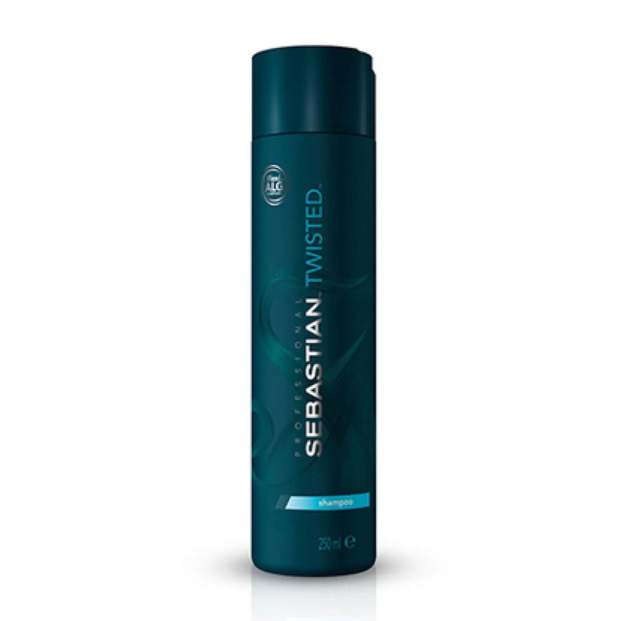 Sebastian Twisted Shampoo bottle with Flexi-Alga Complex for defined curls and frizz control, 250ml.