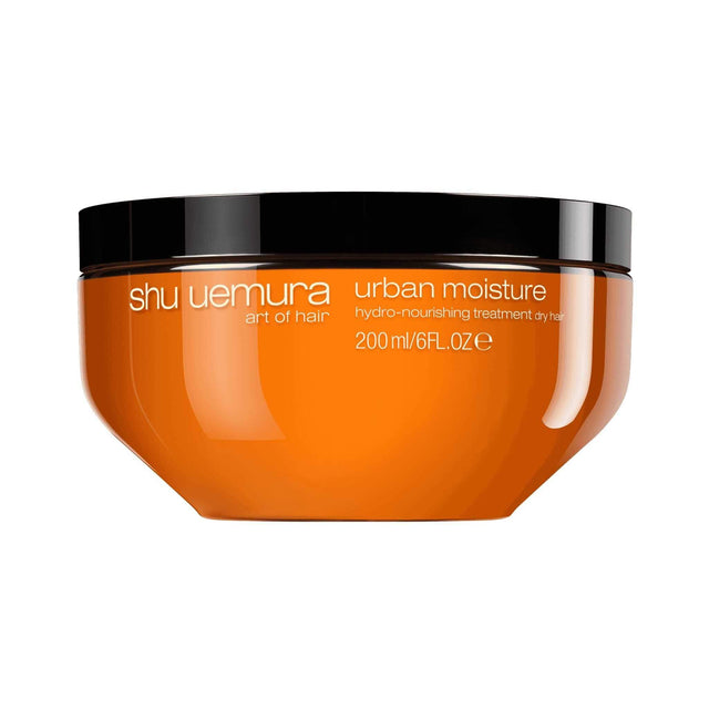 Shu Uemura Urban Moisture Hydro Nourishing Treatment, 200ml jar, for dry and damaged hair, intense hydration and nourishment.