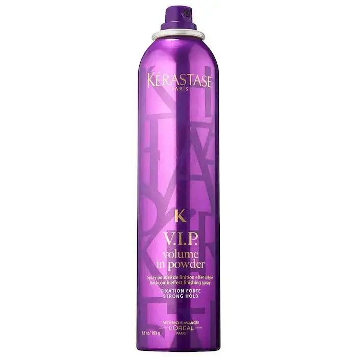 Kerastase Volume In Powder Volumizing Spray bottle for enhancing hair texture and hold.