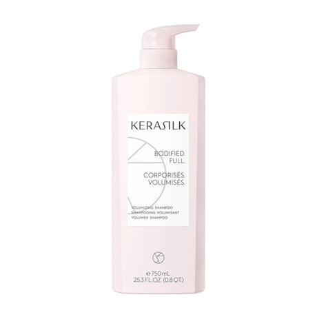 Kerasilk volumizing shampoo bottle for color-treated hair