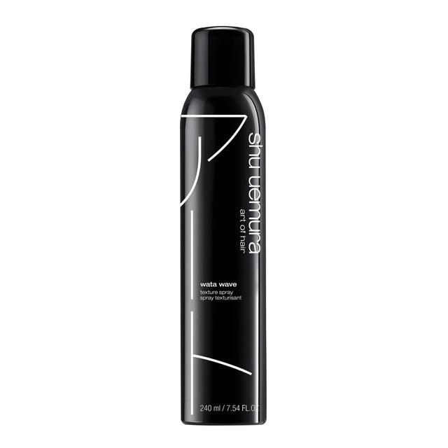Wata Wave Dry Texturizing Hair Spray for beachy waves and defined curls, suitable for all hair types.
