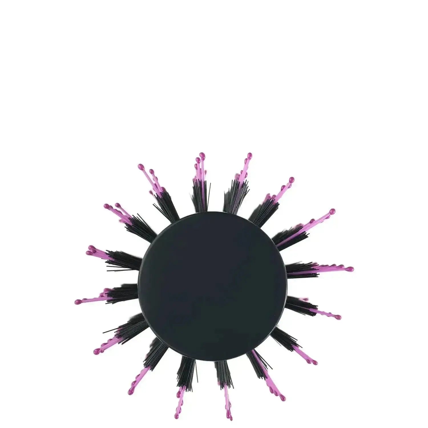 Top view of Wet Brush Pro Volumizing Round Brush with HeatFlex bristles for fine and medium hair, designed to reduce pain and breakage.