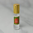White Musk Roll-On Perfume, 10 ml bottle with gold cap, features a gentle, warm scent in premium quality applicator for on-the-go use.