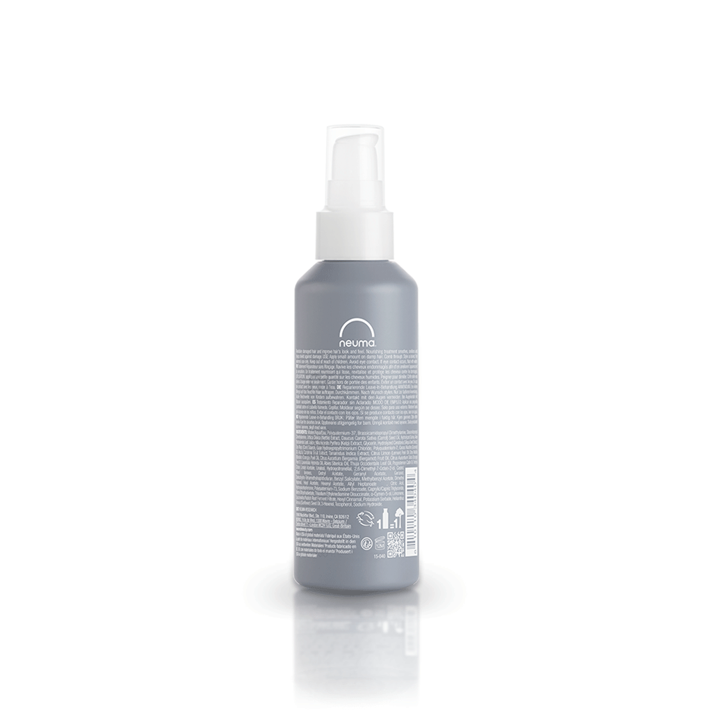 Neu Repair Leave-in Treatment bottle for nourishing and protecting hair.