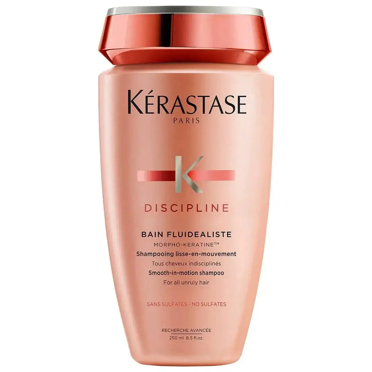 Kerastase Bain Fluidealiste shampoo bottle for smoothing frizzy hair