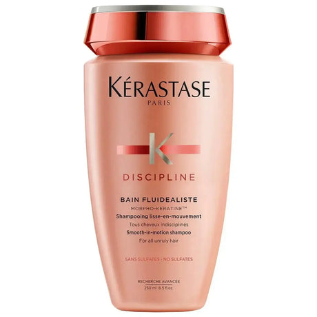 Kerastase Bain Fluidealiste shampoo bottle for smoothing frizzy hair