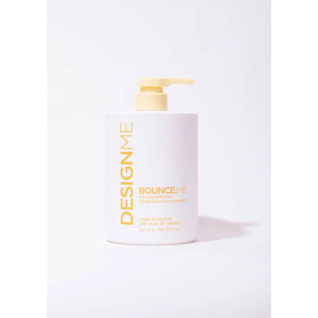 Bounce.Me Curl Conditioner Jumbo bottle for nourishing and defining curls with shea butter and oils for enhanced hydration.