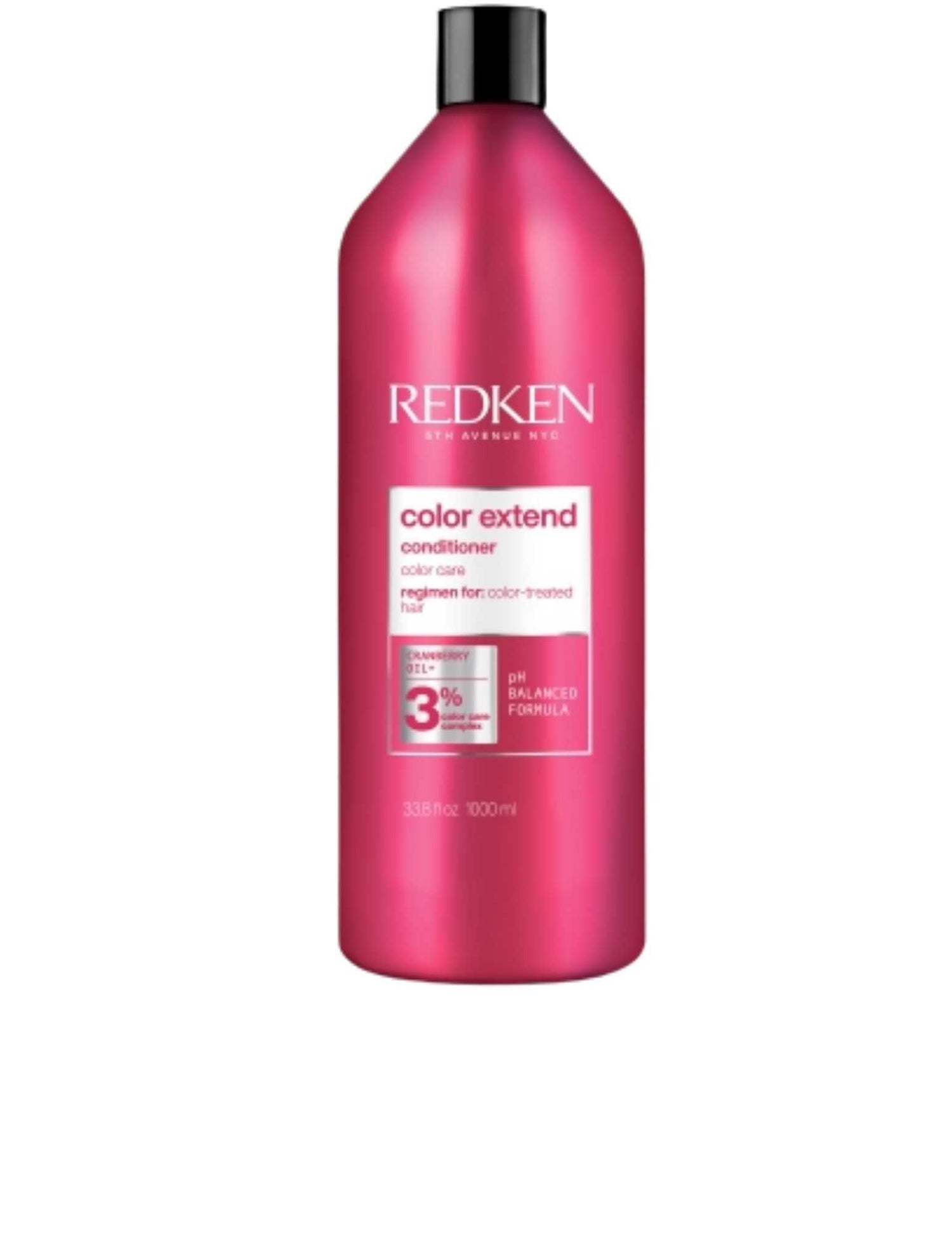 Redken Color Extend Conditioner 1L bottle for color-treated hair, enhances and protects hair color vibrancy.