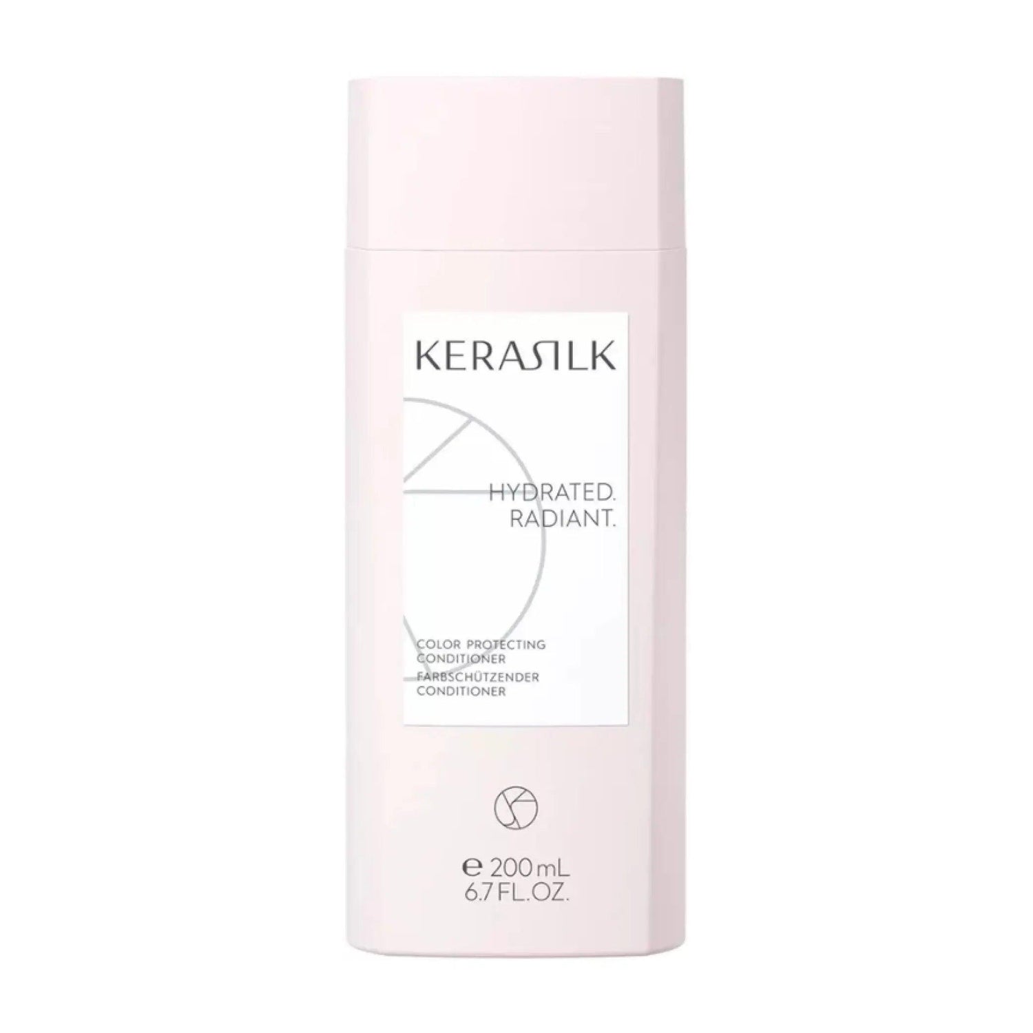 Goldwell Kerasilk Color Protecting Conditioner bottle for vibrant, hydrated color-treated hair, 200ml.