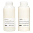 Davines Love Curl Enhancing Shampoo and Conditioner Duo 1L bottles for curly, wavy hair, boosting elasticity, volume, and shine.