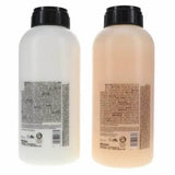 Davines Oi Shampoo & Conditioner Pro Size 1L duo bottles with labels showing product details and benefits for all hair types.