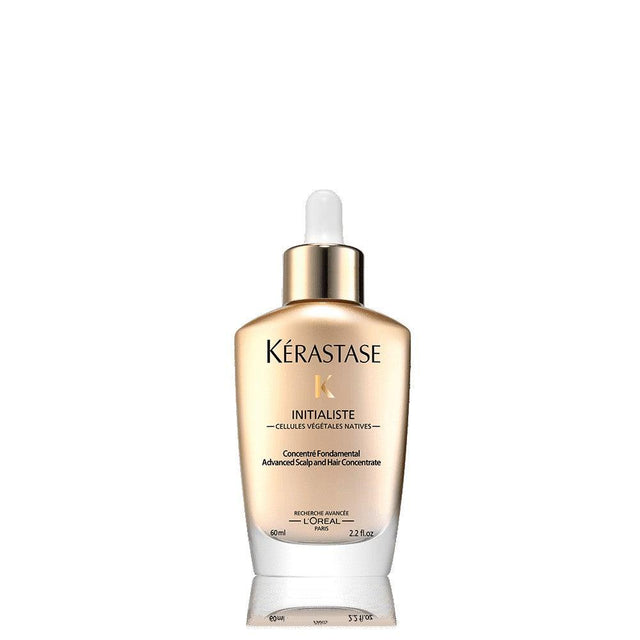 Kérastase Initialiste Scalp and Hair Serum bottle for strengthening and volumizing all hair types.