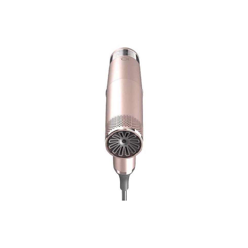 iQ2 Perfetto hair dryer with intelligent motor and Turbo Function, premium design for salon professionals, lightest in its category