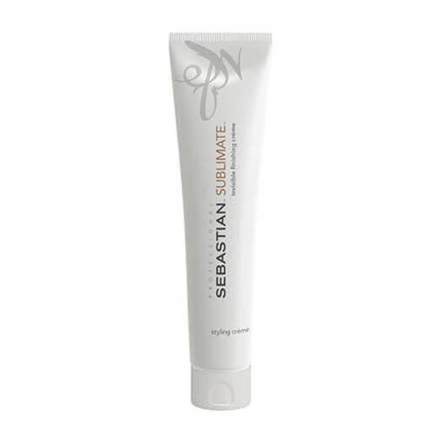 Sebastian Professional Sublimate Invisible Finishing Cream tube for frizz control and smooth hair.