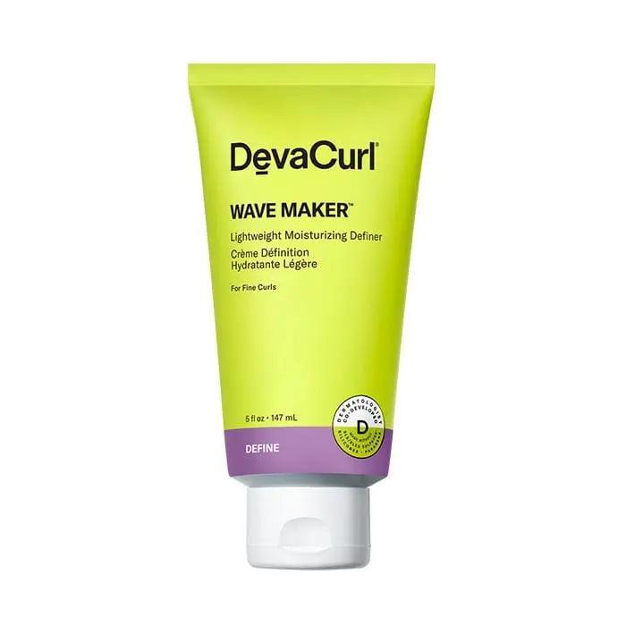 DevaCurl Wave Maker Lightweight Moisturizing Definer for frizz control and curl definition.