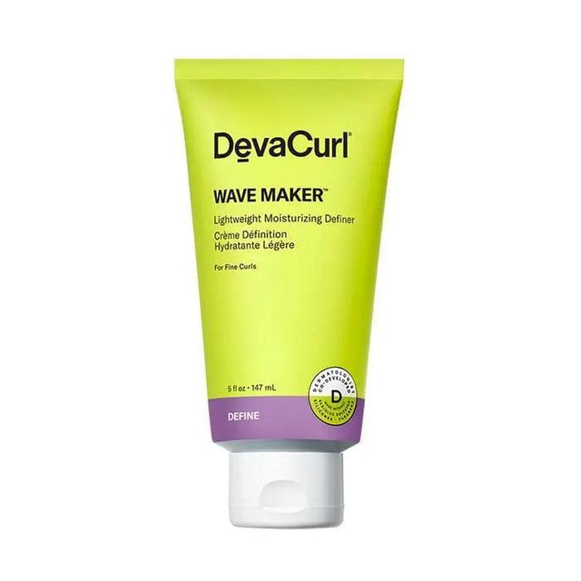 DevaCurl Wave Maker Lightweight Moisturizing Definer for frizz control and curl definition.