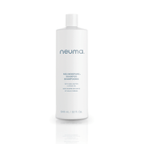 Neu Moisture Shampoo bottle, gently cleanses and hydrates, lavender, mandarin, vanilla scent, coconut sourced, sulfate-free.