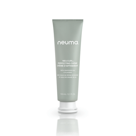 Neu Curl Perfecting Crème for boosting curl formation, shaping curls, and reducing frizz with coconut hibiscus scent in 150ml tube.